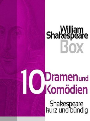 cover image of William Shakespeare Box